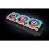 Thermaltake Riing Quad 14 RGB Radiator Fan TT Premium Edition Single Fan Pack - White, Gehäuselüfter weiß, Single Pack, ohne Controller, 140 mm