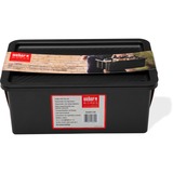 Weber Works tragbarer Aufbewahrungskorb, 2-teilig, für Seitentisch, Korbeinsatz schwarz, für SLATE GPD Premium Plancha