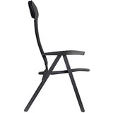 Westfield Avantgarde Noblesse Deluxe Black Edition 101-101 BL, Camping-Stuhl schwarz