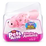 ZURU Pets Alive - Swimming Axolotls, Spielfigur sortierter Artikel, eine Figur