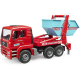 bruder 02741 MAN TGA Absetzcontainer LKW, Modellfahrzeug 