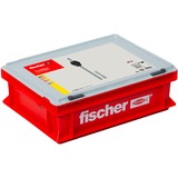 fischer Abstandsmontagesystem Thermax 12/110 M12 HWK, Dübel schwarz/grau, 25 Stück, Koffer