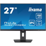 iiyama ProLite XUB2793QSU-B6, LED-Monitor 69 cm (27 Zoll), schwarz (matt), WQHD, IPS, AMD Free-Sync, , 100Hz Panel