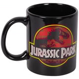 AK Tronic Software & Services Tasse "Jurassic Park Logo" schwarz, 315ml