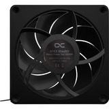 Alphacool Apex Stealth Metal Power 120mm Lüfter 3000rpm, Gehäuselüfter schwarz, 120 mm