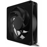 Alphacool Apex Stealth Metal Power 120mm Lüfter 3000rpm, Gehäuselüfter schwarz, 120 mm