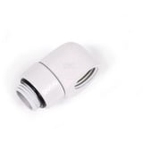 Alphacool Eiszapfen L-Verbinder drehbar G1/4 AG auf G1/4 IG - White, Verbindung weiß, 4er Set