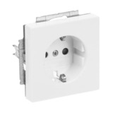 Busch-Jaeger Schutzkontakt Steckdosen Einsatz weiß, Retail