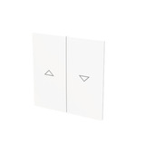 Busch-Jaeger Wippe Jalousie Pfeil auf ab weiß, Retail