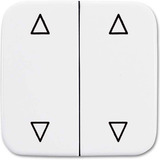 Busch-Jaeger Wippe Jalousietaster weiß, Retail