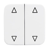 Busch-Jaeger Wippe Jalousietaster weiß, Retail