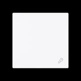 Busch-Jaeger Wippe geschlossen mit Symbol weiß, Retail