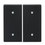 Busch-Jaeger Wippe zwei fach Elektroniktaster schwarz, Retail