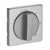 Busch-Jaeger Zentralscheibe Edelstahl Dreistufen Drehschalter, Abdeckung edelstahl, Retail