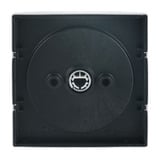 Busch-Jaeger Zentralscheibe Edelstahl Dreistufen Drehschalter, Abdeckung edelstahl, Retail