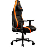 Cougar Gaming-Stuhl Defensor schwarz/orange, Premium-Kunstleder Hyper-Dura