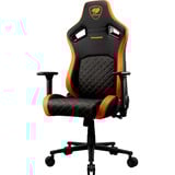 Cougar Gaming-Stuhl Defensor schwarz/orange, Premium-Kunstleder Hyper-Dura