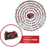 EINHELL Akku-Gartenpumpe AQUINNA 36/34, 36Volt (2x18V) rot/schwarz, ohne Akku und Ladegerät