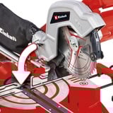 EINHELL Zug-Kapp-und Gehrungssäge TC-SM 216 rot/schwarz, 1.500 Watt
