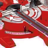 EINHELL Zug-Kapp-und Gehrungssäge TC-SM 216 rot/schwarz, 1.500 Watt