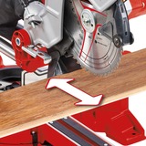 EINHELL Zug-Kapp-und Gehrungssäge TC-SM 216, Kapp- und Gehrungssäge rot/schwarz, 1.500 Watt