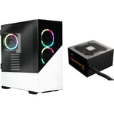 Enermax K8 ARGB + Cyberbron III 750W, Tower-Gehäuse weiß, Bundle Gehäuse + Netzteil verschraubt