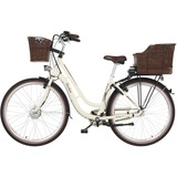 FISCHER Fahrrad CITA ER 1804 (2022), Pedelec weiß, 48 cm Rahmen, 28"