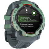 Garmin Instinct 3 - 50 mm, AMOLED, Smartwatch Twilight/Neo Tropic, Silikon-Armband