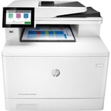 HP Color LaserJet Enterprise M480f MFP, Multifunktionsdrucker grau/schwarz, Duplex, USB, LAN, Scan, Kopie, Fax