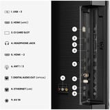 Hisense 43A6S, LED-Fernseher 108 cm (43 Zoll), schwarz/dunkelgrau, UltraHD/4K, Triple Tuner