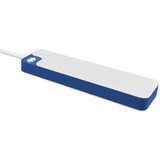  HyperDrive Flex 4 Port USB-C Hub , USB-Hub weiß/blau, USB-C