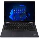 Lenovo ThinkPad X13 Yoga G3 Generalüberholt, Notebook schwarz, Intel® Core™ i7-1255U, Intel® Iris® Xe Graphics, 16 GB LPDDR4X, 512 GB (512 GB SSD), Windows 11 Pro