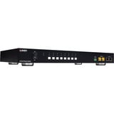 Lindy 8 Port IPower Switch (32623), Steckdosenleiste schwarz, Intelligente PDU mit 8 mess- und schaltbaren Stromausgängen