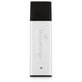 MediaRange High Performance 16 GB, USB-Stick silber/schwarz, USB-A 3.2 Gen 1