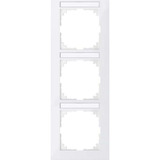 Merten Rahmen 3-fach weiß, Retail