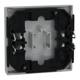 Merten Wippe Licht Wechsel Schalter Kreuz Schalter Taster Einsatz einteilig aluminium, Retail