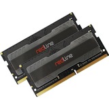 Mushkin SO-DIMM 32 GB DDR4-2666 Kit, Arbeitsspeicher schwarz, MRA4S266KKKF16GX2, Redline