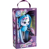 NICI Pixidoos Nali, Puppe mehrfarbig/blau, 20 cm mit 3-teiligen Zubehör in Geschenkverpackung