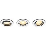 Philips HUE White Ambiance Milliskin Einbauspot 3er-Pack, LED-Leuchte weiß
