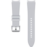 SAMSUNG Ridge Sport Band, Uhrenarmband silber, Samsung Galaxy Watch4, 20 mm, S/M