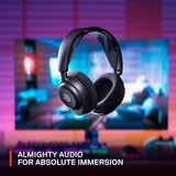 SteelSeries Arctis Nova 4, Gaming-Headset schwarz/grün, 2,4 GHz