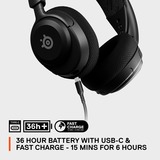 SteelSeries Arctis Nova 4, Gaming-Headset schwarz/grün, 2,4 GHz