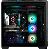 Thermaltake Ganymed V2 Black, Gaming-PC schwarz/transparent, Windows 11 Home 64-Bit