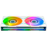 Thermaltake SWAFAN UNIFY 240, Gehäuselüfter weiß, 244 mm