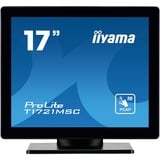 iiyama ProLite T1721MSC-B2, LED-Monitor 43 cm (17 Zoll), schwarz (matt), SXGA, TN, Touchscreen