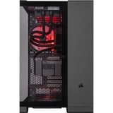 ALTERNATE Custom PC Series • iCUE Red Madness Gaming-PC schwarz/transparent, ohne Betriebssystem