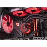 ALTERNATE Custom PC Series • iCUE Red Madness Gaming-PC schwarz/transparent, ohne Betriebssystem