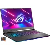 ASUS ROG Strix G17 (2023) (G713PI-LL044), Gaming-Notebook grau, AMD Ryzen 9 7845HX, NVIDIA GeForce RTX 4070, 32 GB DDR5, 1 TB (1 TB SSD), ohne Betriebssystem