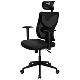 Aerocool Guardian, Gaming-Stuhl schwarz, Smoky Black