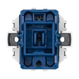 Busch-Jaeger Tasterankoppler zwei-fach Typ 6108/06 Aufputz für KNX Installationsbussystem Retail